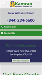 Mobile Screenshot of kamraninsurance.com